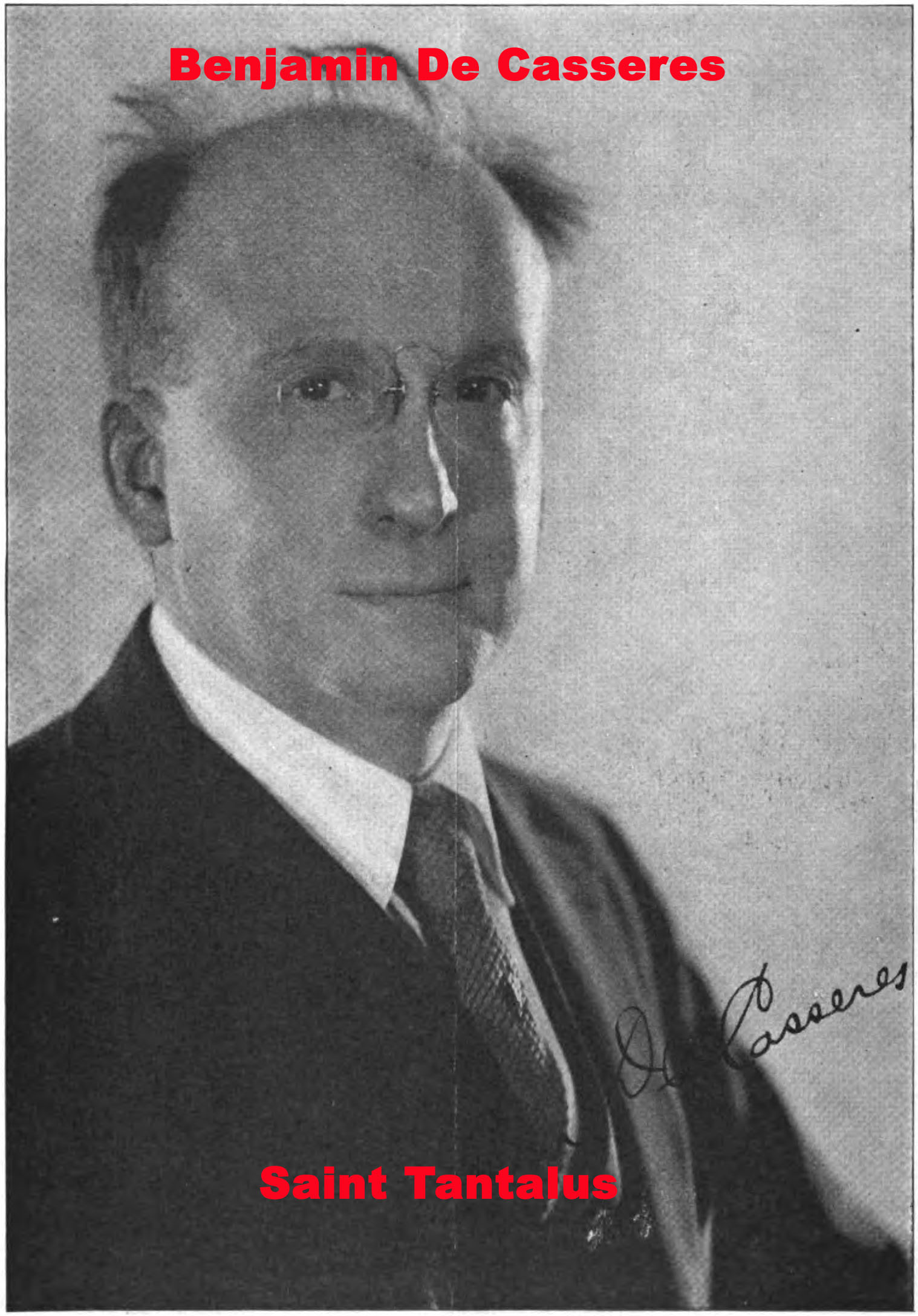BENJAMIN DE CASSERES - SAINT TANTALUS